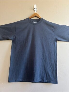 Pro Club Heavy Weight Cotton Classic Crewneck T-Shirt. Charcoal. Size XL Tall.